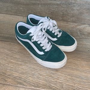 EMERALD GREEN VANS (WATER REPELLENT STYLE)